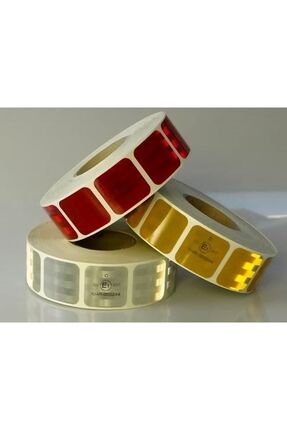 Şerit Reflektör Kırmızı Parçalı (mt) Image 0