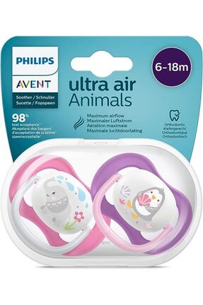 Avent SCF080/08 Ultra Air Emzik (6-18 Ay) Kız Image 0