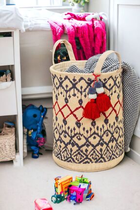 Kilim Sepet Kirli Çamaşır Sepeti Katlanır Banyo Selesi Katlanabilir Bebek Sepet Modelleri Oyuncak S Image 5