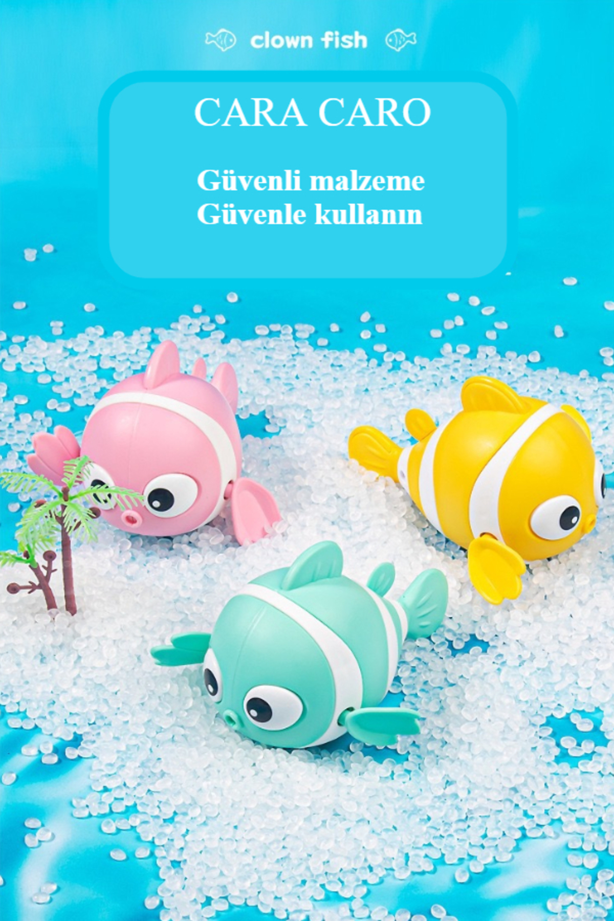 3 عدد اسباب بازی حمام کودکان دلقک ماهی ناز اسباب بازی های شناور پشتیبانی از توسعه دست و چشم
