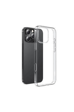 Apple iPhone 16 Pro Max Kılıf Zore Süper Silikon Kapak-Şeffaf Image 0