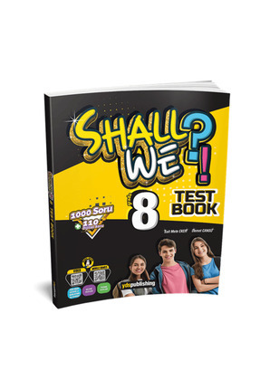 Shall We?! Grade 8 Test Book Image 0