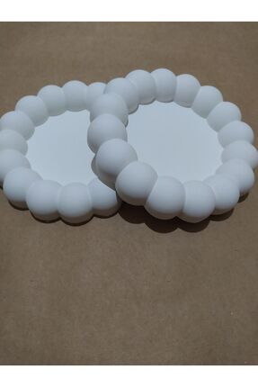 2'li BUBBLE TABAK BETON DEKORATİF TAKİ TABAĞI SET Image 0