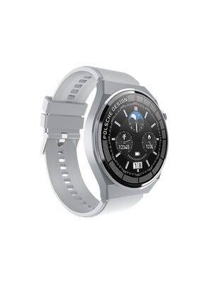 Gt3 Max Akıllı Saat Nfc Özellikli Yuvarlak Çelik Kasa Bay-bayan Akıllı Saat Image 0