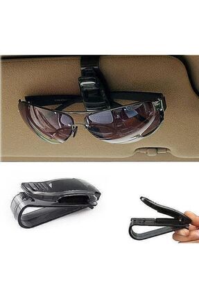 Oto Araç Içi Mandallı Gözlük Tutucu Tutacağı Gözlük Klipsi Tek Image 5