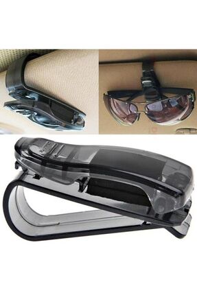 Oto Araç Içi Mandallı Gözlük Tutucu Tutacağı Gözlük Klipsi Tek Image 6