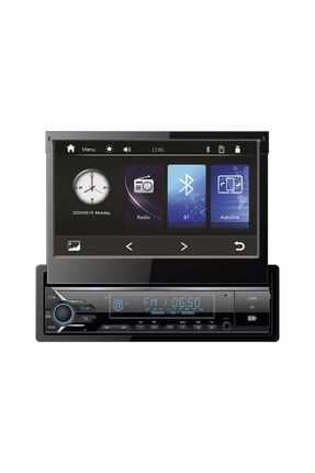Cpr Sound Oto Teyp Indash 7 4x60w Mirrorlink Bt/usb/sd/fm/aux Kameralı Hediye Js-7040 Image 0