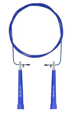 Mavi  Crossfit Speed Jump Rope Çelik Telli Hızlı Mavi Atlama İpi Image 0