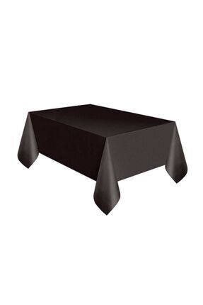 Siyah Plastik Ince Kullan At Naylon Masa Örtüsü 120x180 cm Image 0