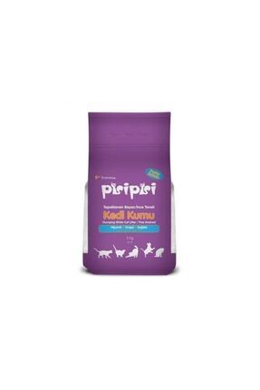 Pisi Pisi Pudralı Topaklanan Bentonit Kedi Kumu Ince 5 Kg Image 0