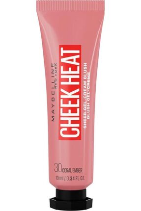 Cheek Heat Likit Allık - 30 Coral Ember - Şeftali Image 0