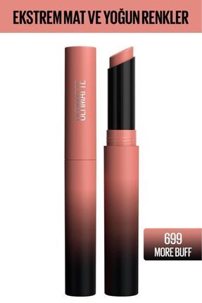 Color Sensational Ultimatte Mat Ruj- 699 More Buff (NUDE) Image 0