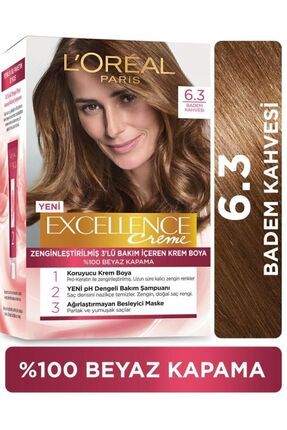 Excellence Creme Saç Boyası 6.30 Badem Kahvesi Image 0
