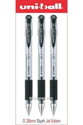 Uniball Signo Dx 0.38 Mm Siyah Jel Kalem 3 Adet Image 0