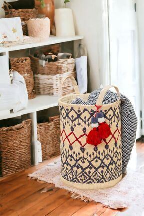 Kilim Sepet Kirli Çamaşır Sepeti Katlanır Banyo Selesi Katlanabilir Bebek Sepet Modelleri Oyuncak S Image 3