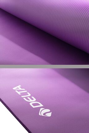 Konfor Zemin 10 mm Taşıma Askılı Pilates Minderi Yoga Matı-MOR Image 2
