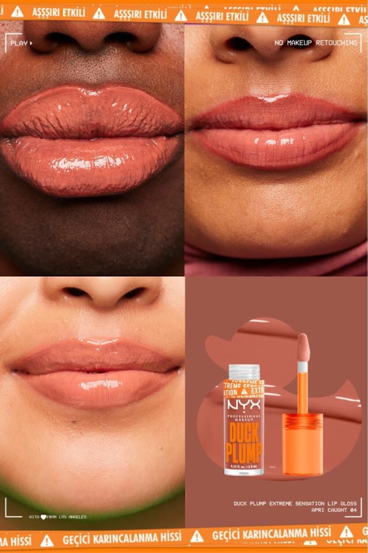 Duck Plump Plump Lip Gloss - 04 Apri-Caught