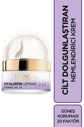 L’oréal Paris Hyaluron Uzmanı Cilt Dolgunlaştıran Nemlendirici Gkf 20 Gündüz Kremi 50 ml Image 0