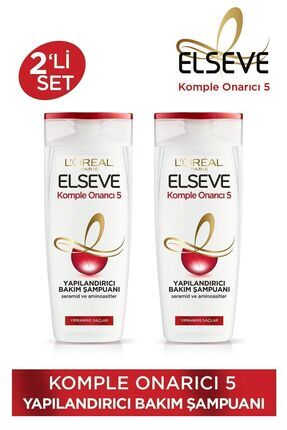 Komple Onarıcı 5 Yapılandırıcı Bakım Şampuanı 390 ml 2'li Set Image 0