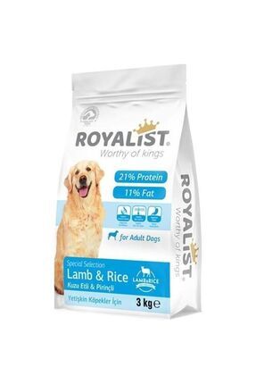 Kuzu Etli Ve Pirinçli Köpek Kuru Maması Dog Lamb Ve Rıce 3kg Mama Image 0