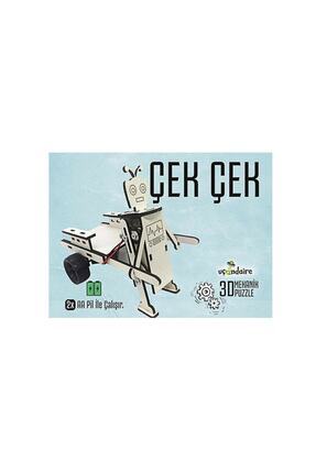 3d Mekanik Puzzle Eğitici Oyuncak Çek Çek Image 0
