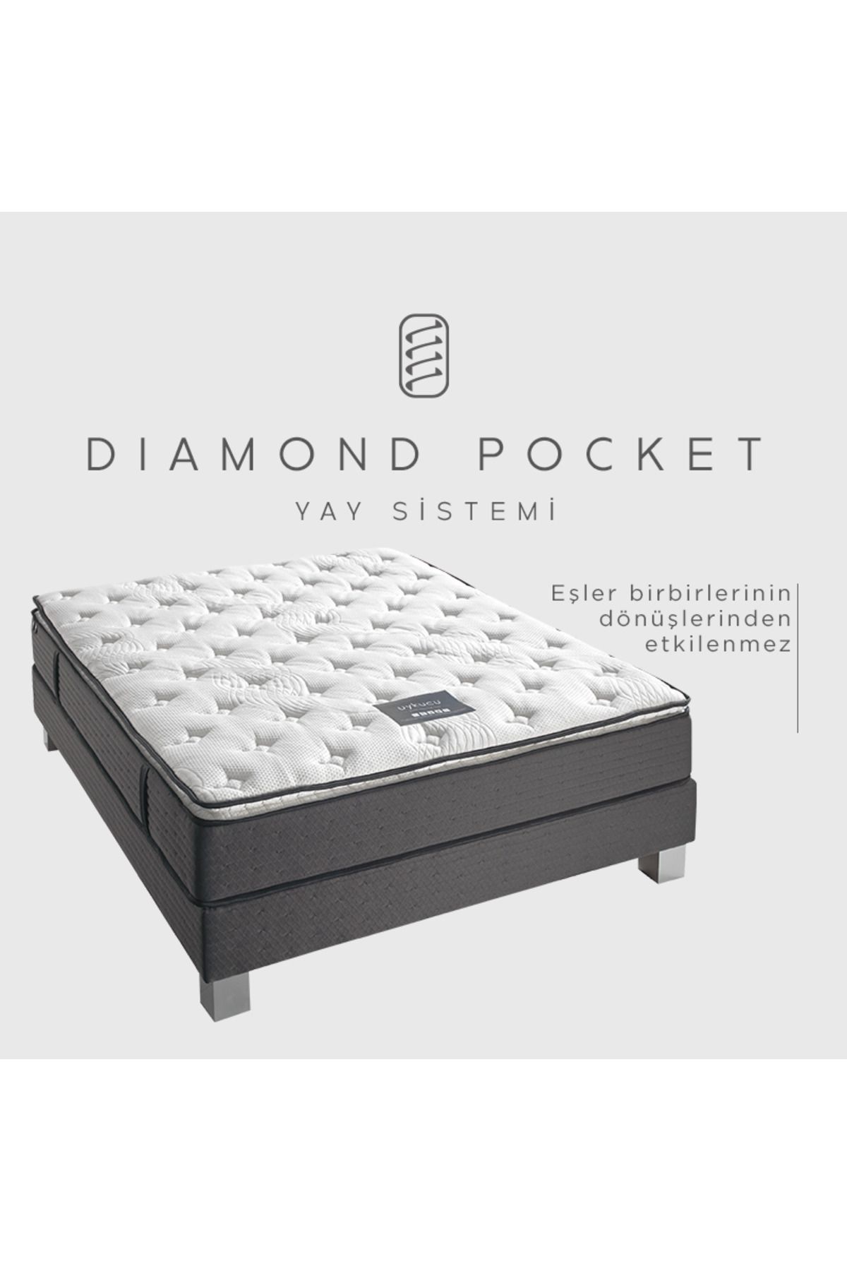 Uykucu Elite Pillow Top Visco Pedli Yatak