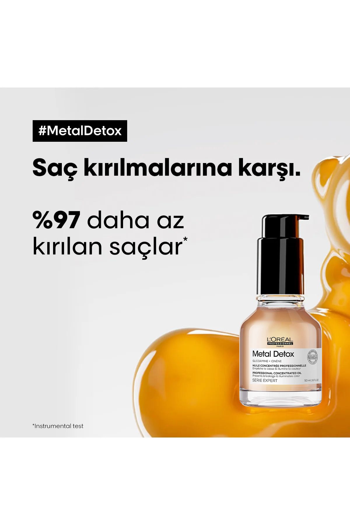 Serie Expert Metal Detox Oil Konsantre Yağ 50ml