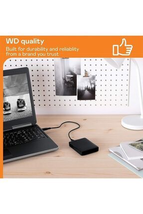 1.5TB Elements Portable WDBU6Y0015BBK-WESN 2.5” USB 3.0 Siyah Harici Harddisk Image 6