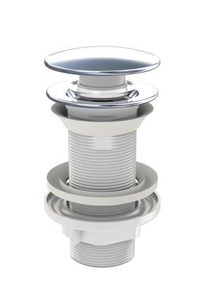 Klik Klak Paslanmaz Lavabo Sifon Seti Image 0