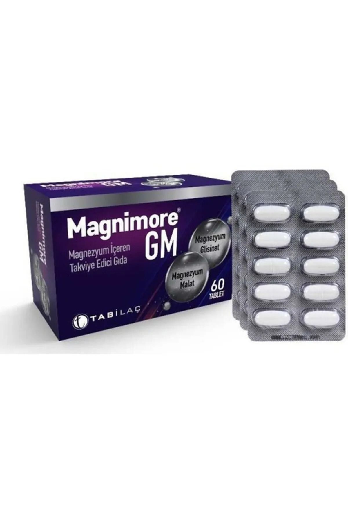 Tab İlaçMagnimore GmMagnezyum içeren Takviye...