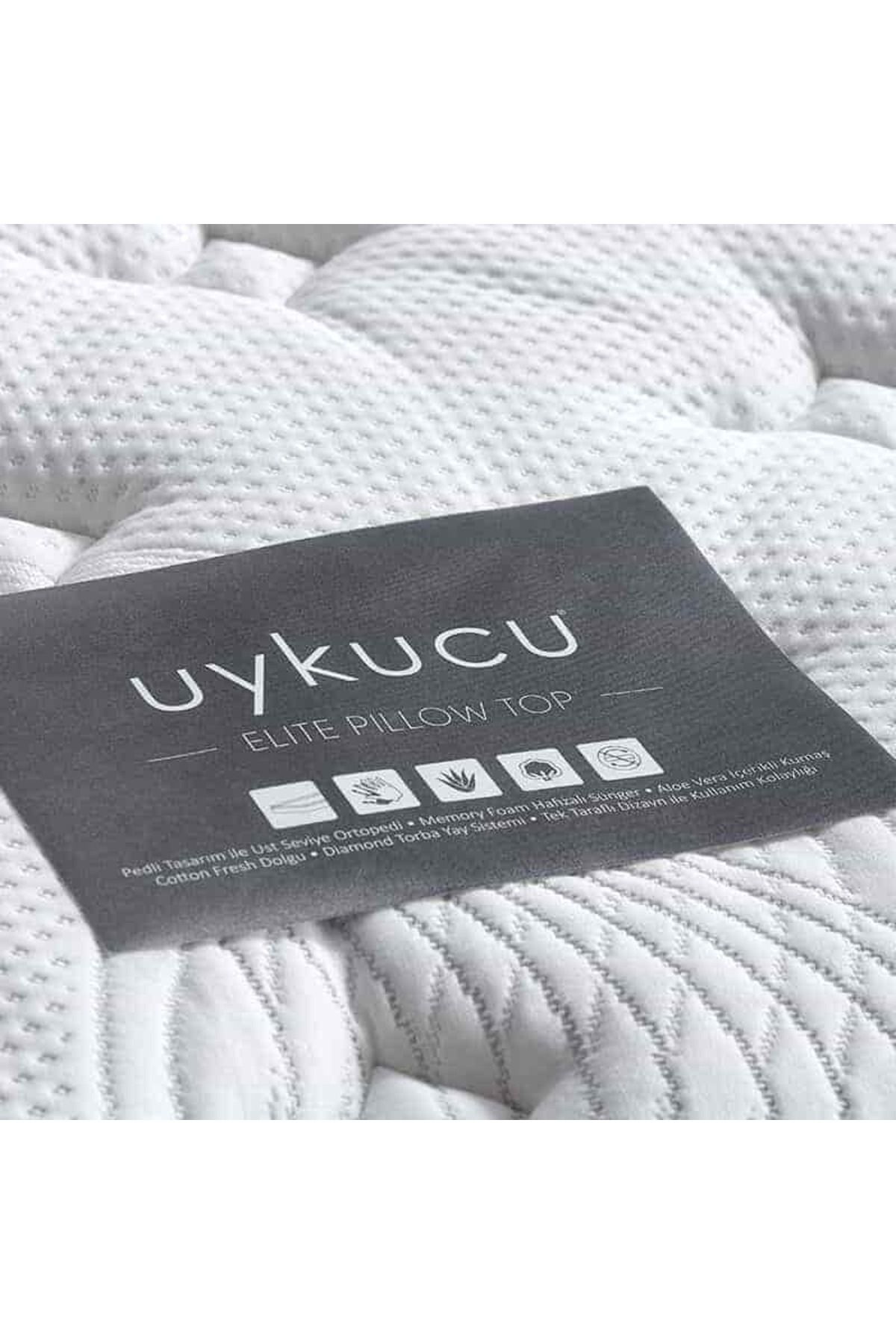 Uykucu Elite Pillow Top Visco Pedli Yatak