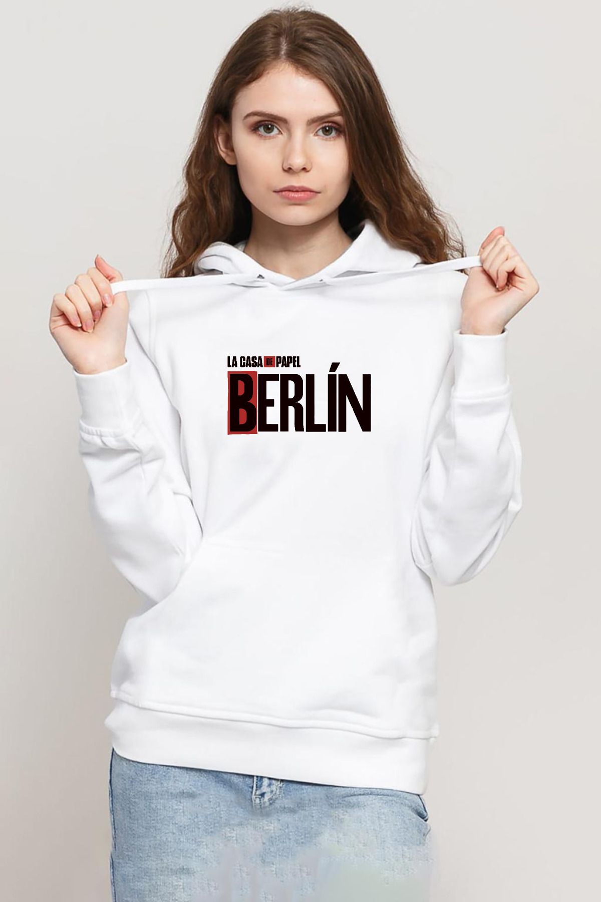 Tshirthane La Casa De PapelBerlin Beyaz Kadın...