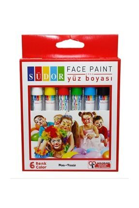 Yüz Boyası / Yüz Boyama Kalemi 6'lı Image 0
