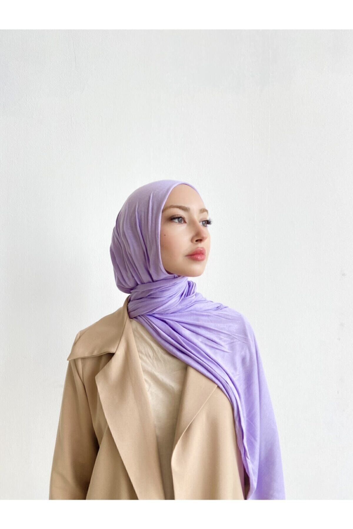 شال ویسکوز شانه ای یاسی - غیر عایق، ضد عرق، استفاده آسان، فوق العاده راحت