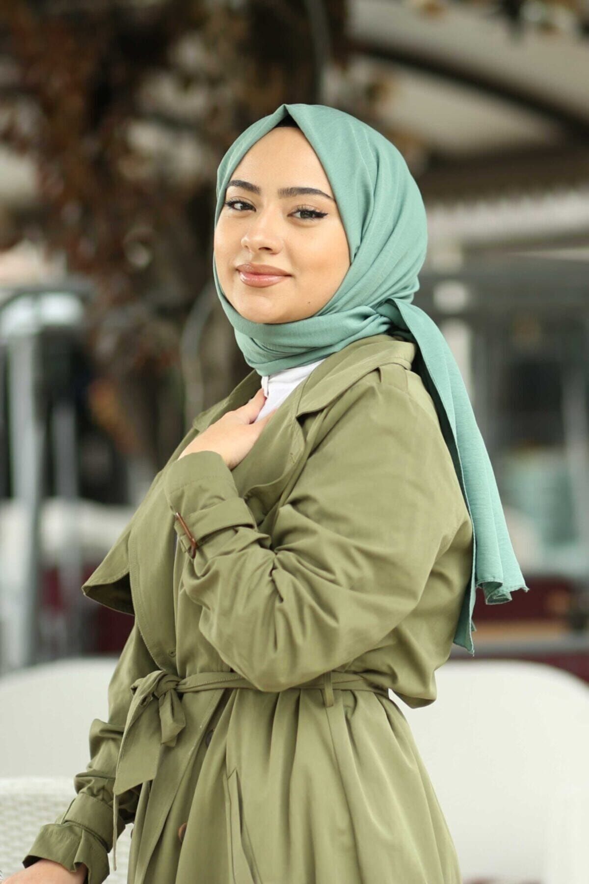 مدل شال جاز حجاب نخی کراس -نعنا