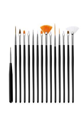 Tırnak Desen Fırçası 15 Li Image 1