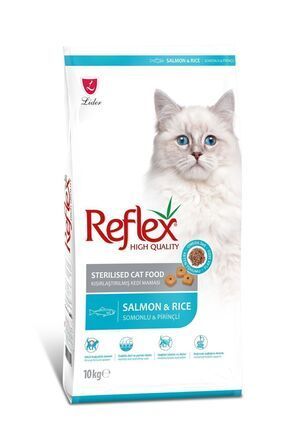 Somonlu ve Pirinçli Kısırlaştırılmış Kedi Maması 10 Kg Image 0