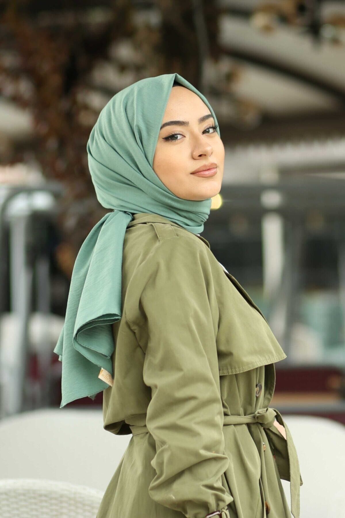 مدل شال جاز حجاب نخی کراس -نعنا