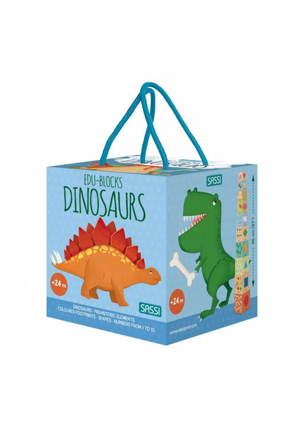 Sassi Junior Sassi Edu Blocks- Dinosaurs (DİZ...