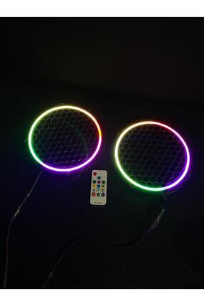 Pixel Kayar Led Midrange Kapağı  1 Takım 20 CM 2 ADET Pixel Kayar Led Kapak + Kumanda Modül Image 0