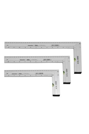 Alüminyum Terazili L Gönye - 30cm Image 0