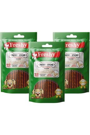 Ducky Sticks - Tahılsız Ördek Eti Çubukları - 30'luk Aylık Paket Image 0