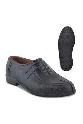 Kara Lastik - Erkek Ermenek  Astarlı Plastik Ayakkabı Ucuz , Sağlam  Tarla, Bağ-bahçe Iş Ayakkabısı Image 1