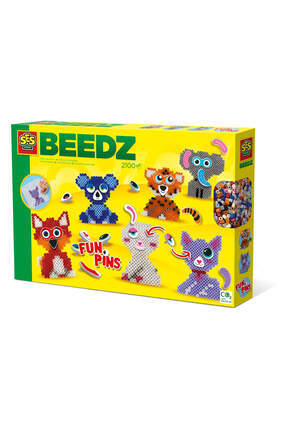Beedz- Ütü Boncuk Seti - Eğlenceli Hayvanlar Image 0