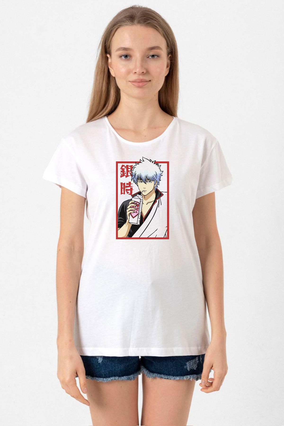 Tshirthane Gintama AnimeGintoki Fruit Juice B...