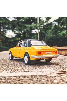 A2 Mkıı 1973 Efsane Koleksiyon Metal Araba 12cm Sarı Image 3
