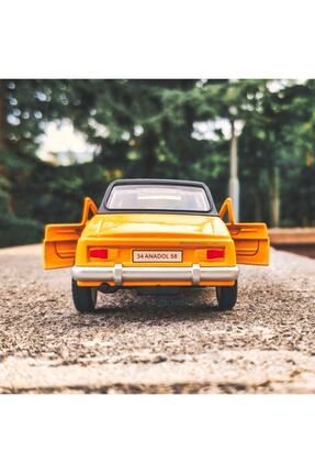 A2 Mkıı 1973 Efsane Koleksiyon Metal Araba 12cm Sarı Image 4