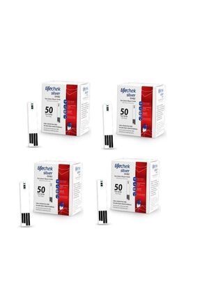 Lifechek Silver Gh82 Kan Şekeri Ölçüm Stribi 50li 4 Adet Image 0