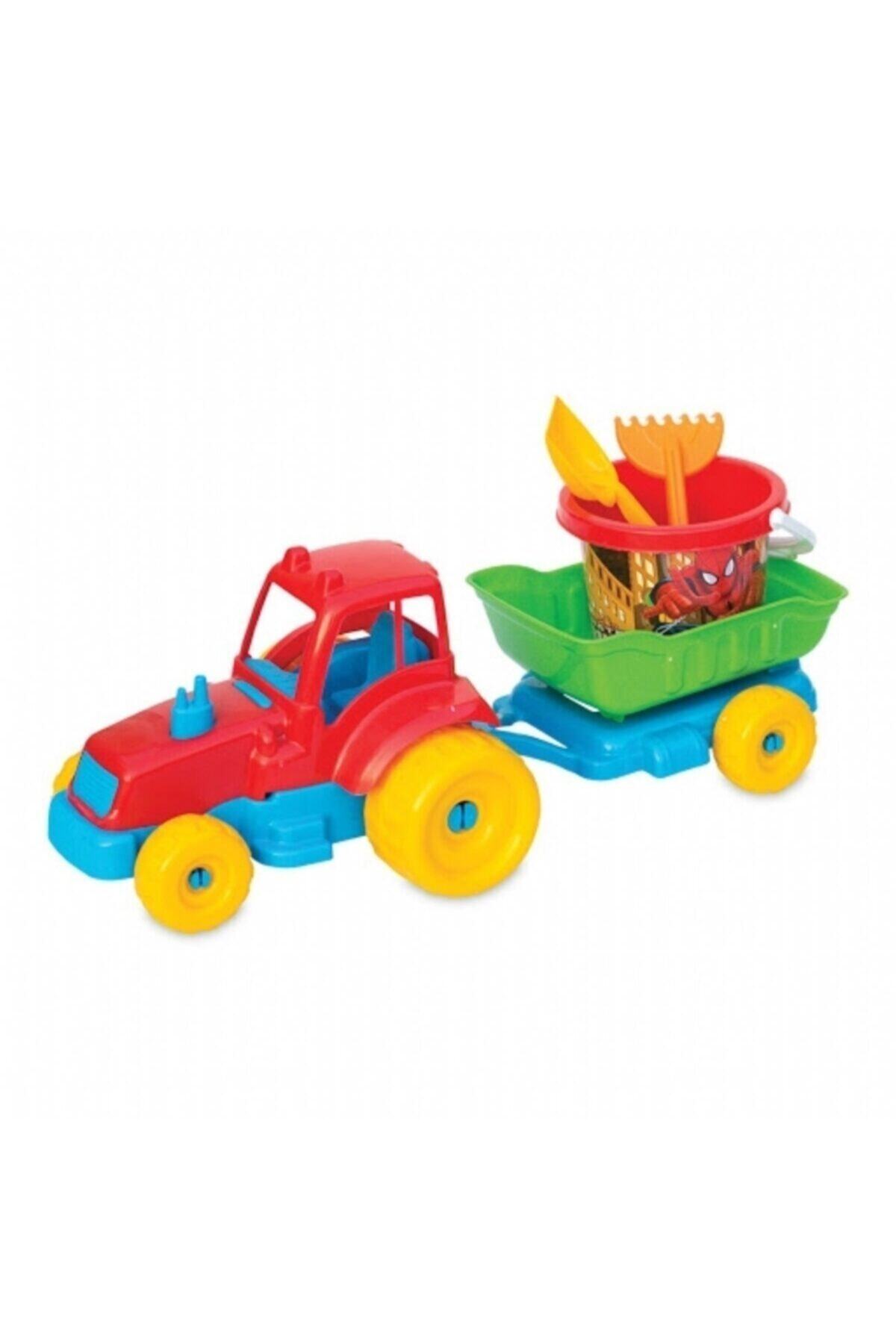 DEDE Spıderman Traktör Plaj Set