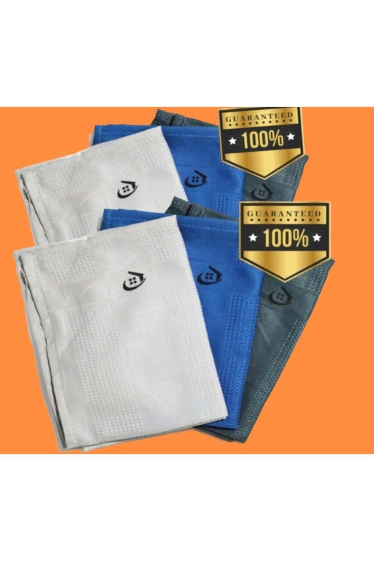 PELLAEU Pella Eu 6 Adet Mikrofiber Oto Temizlik Parlatma Cam Bezi